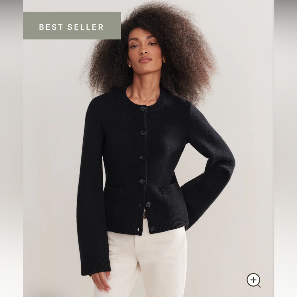 Jenni Kayne Cooper Cardigan - Black XS